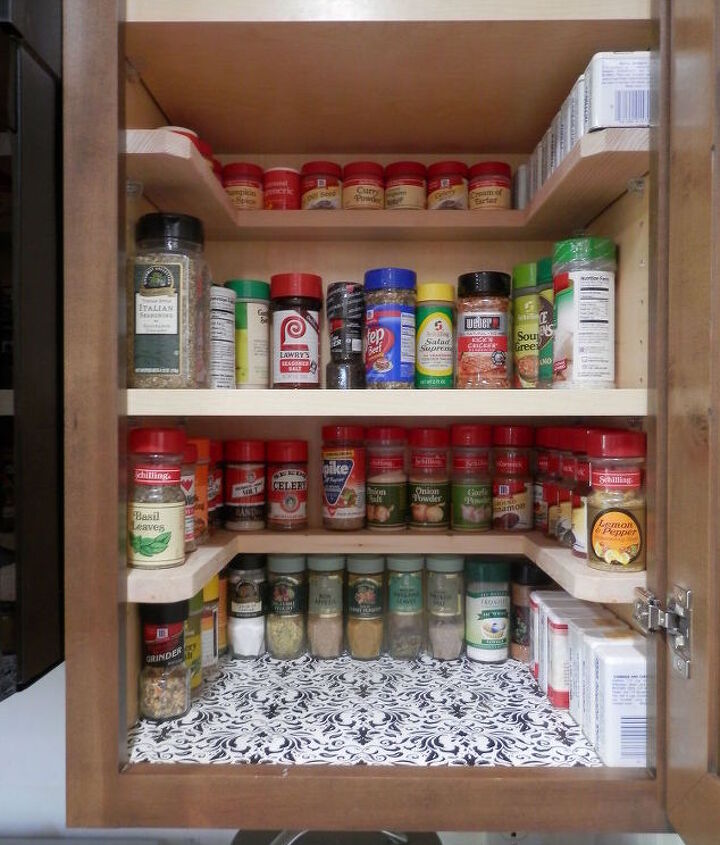 DIY Spicy Shelf organizer Hometalk DIY Spicy Shelf organizer Hometalk